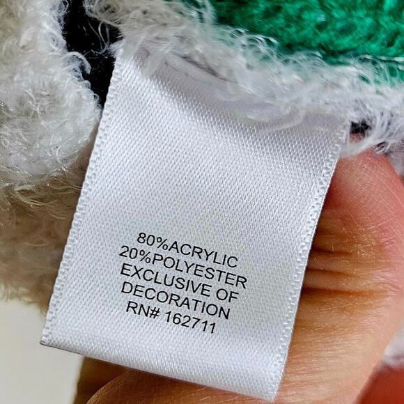 Ugly XMas Sweater SzL Camper Outdoor Santa‎ mountain n Trees n Camping theme. - Picture 10 of 14